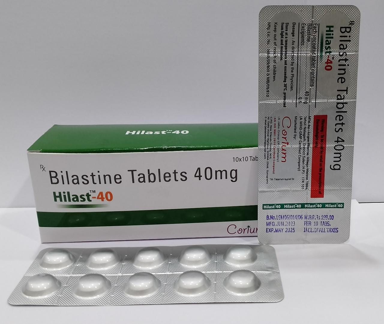 BILASTINE TABLETS 40 MG 